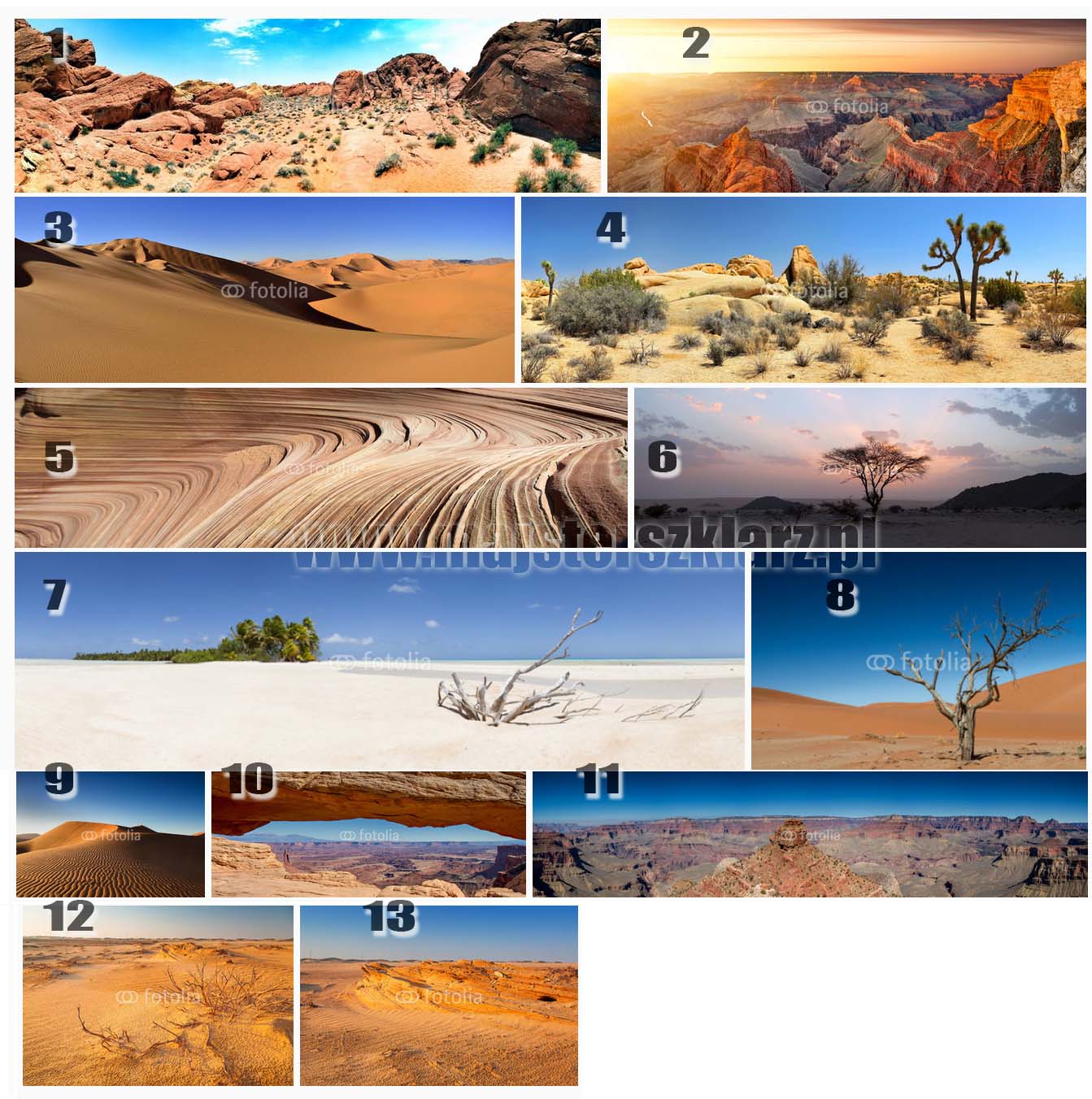 Klimaty pustynne - kanion